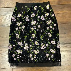 Giambattista Valli Paris sequin embroidered skirt